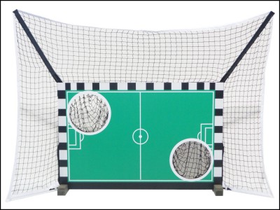 Umlaufendes Ballfangnetz für Mini Holztorwand 