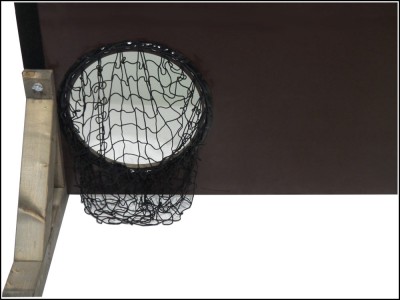 Netze für Torschusslöcher  Mini Holztorwand